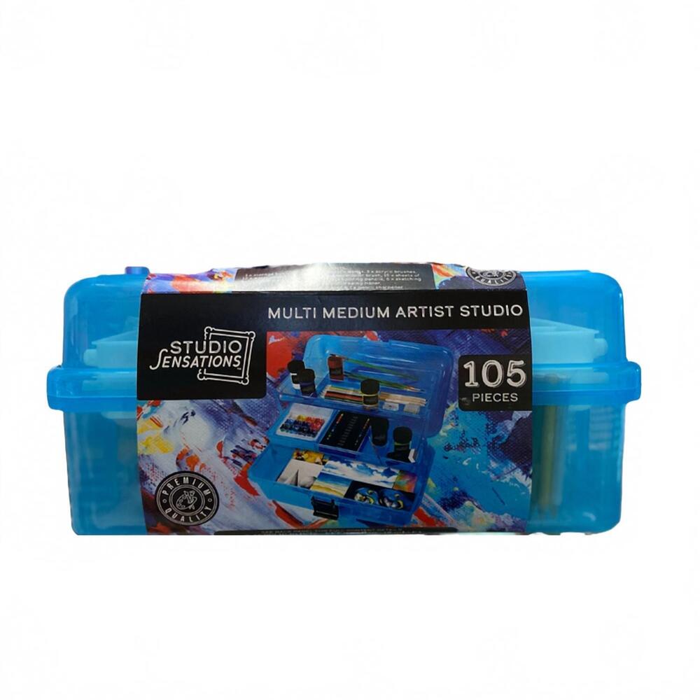 NEW ANKER PLAY medium artist studio set - 105 piece in multi